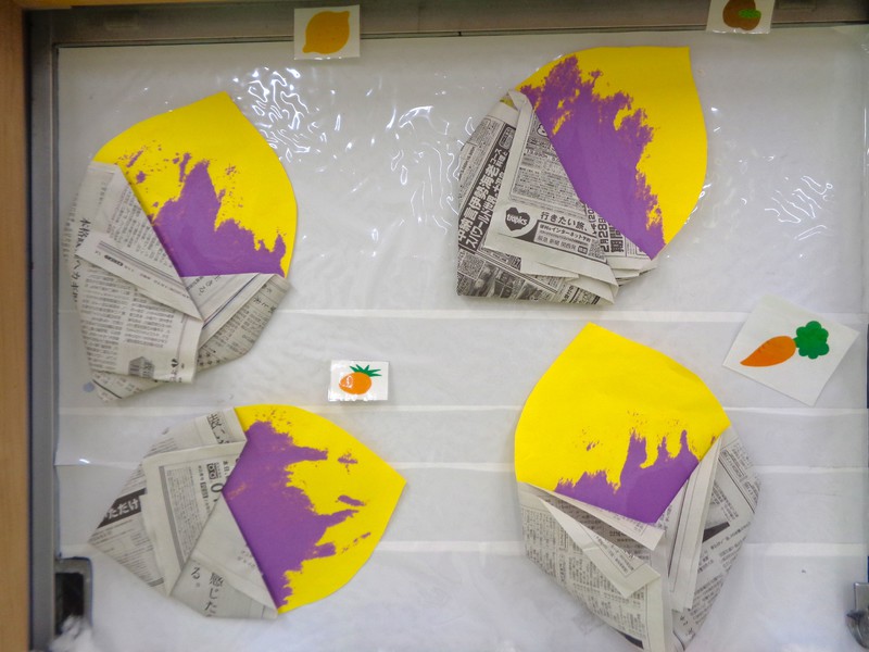 ９月りす組制作「やきいも」🍠