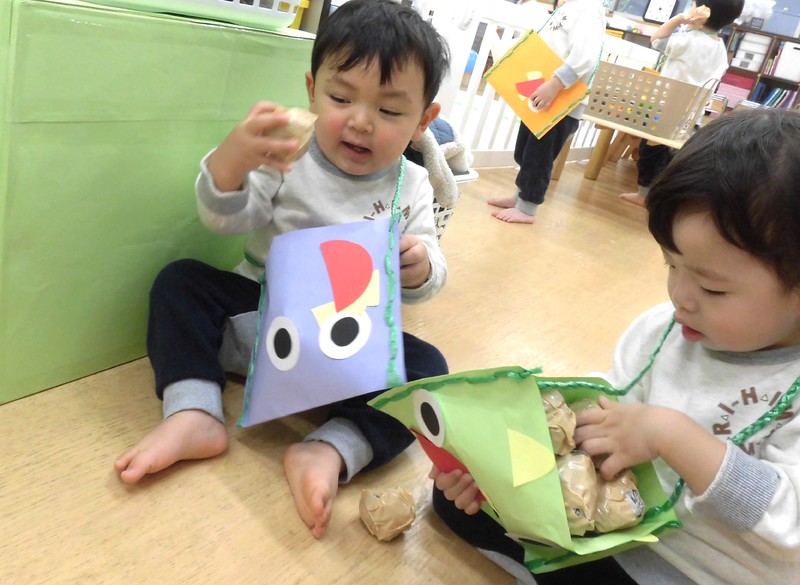 節分豆みーつけた👀💗