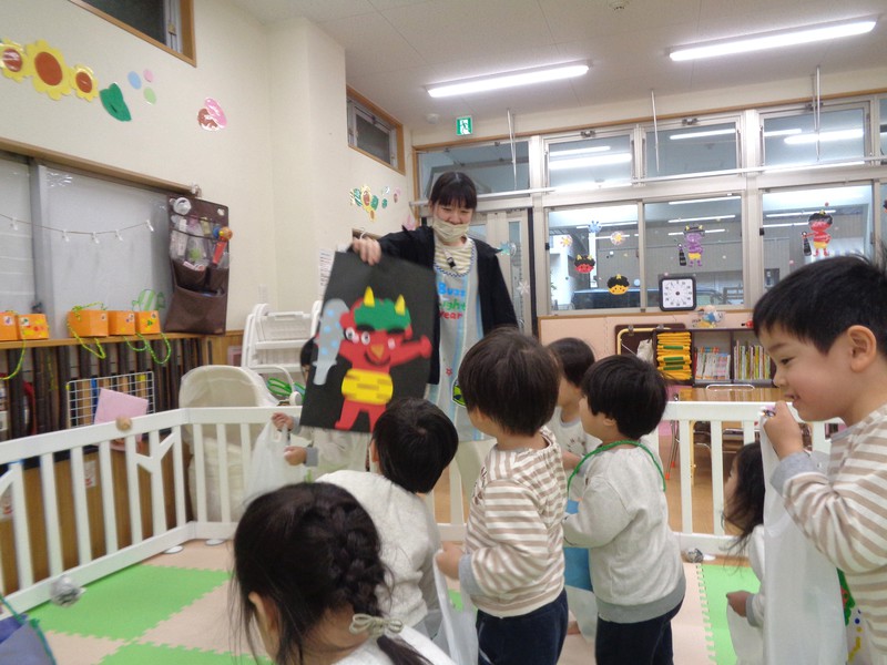 鬼はそと〜〜〜👹✨