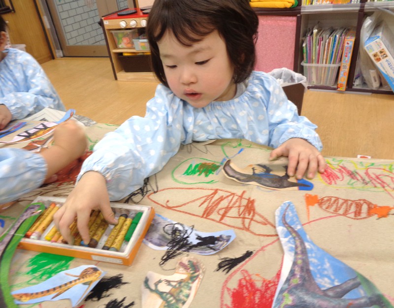 大好きな恐竜がいっぱい💗