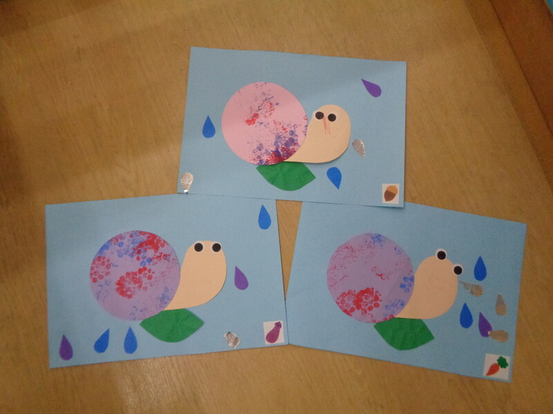 6月制作　ぱんだ・うさぎクラス🐌