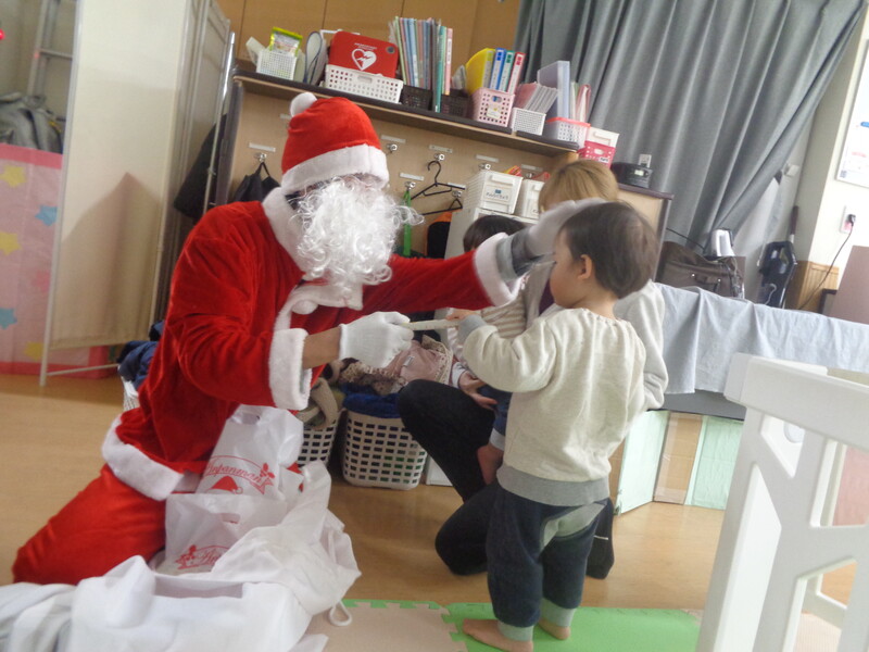 サンタさんが来てくれました🎅❤