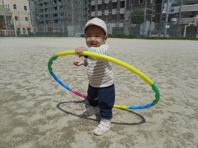 上手に回せるかな〜(❁´◡`❁)